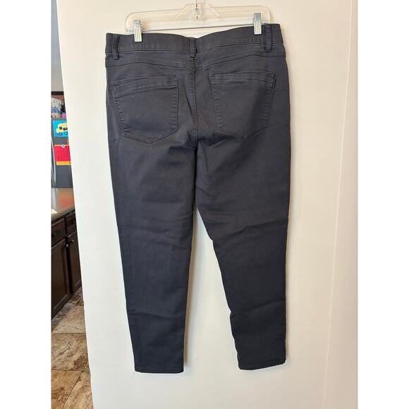 Democracy Ab-Technology Gray Skinny Pants Jeans Size 14 - Picture 2 of 5